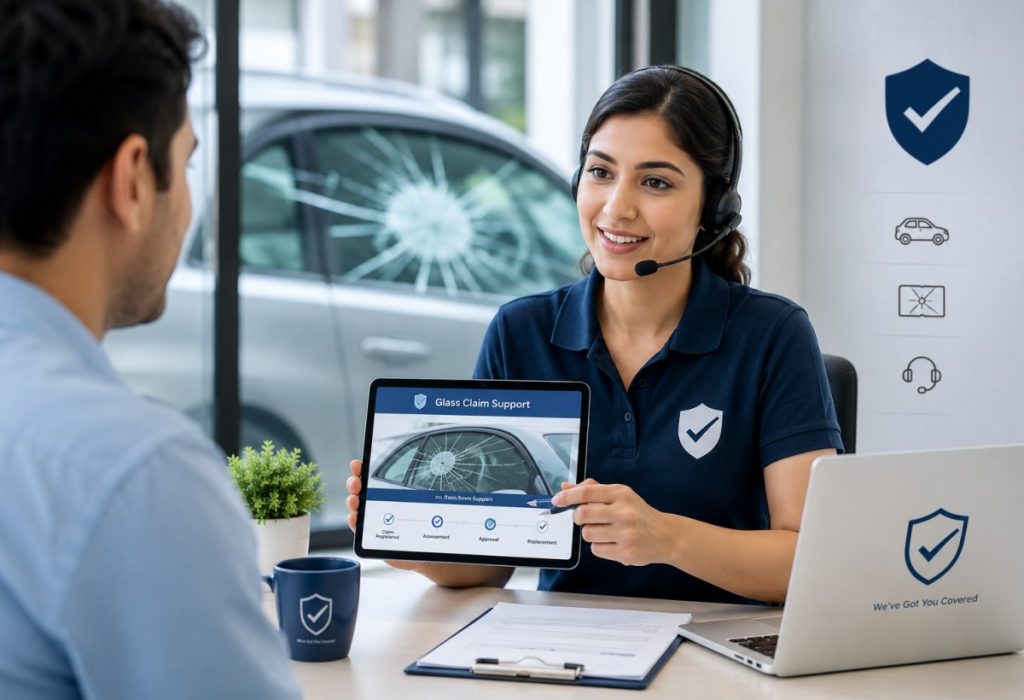 Insurance Glass Claims Support